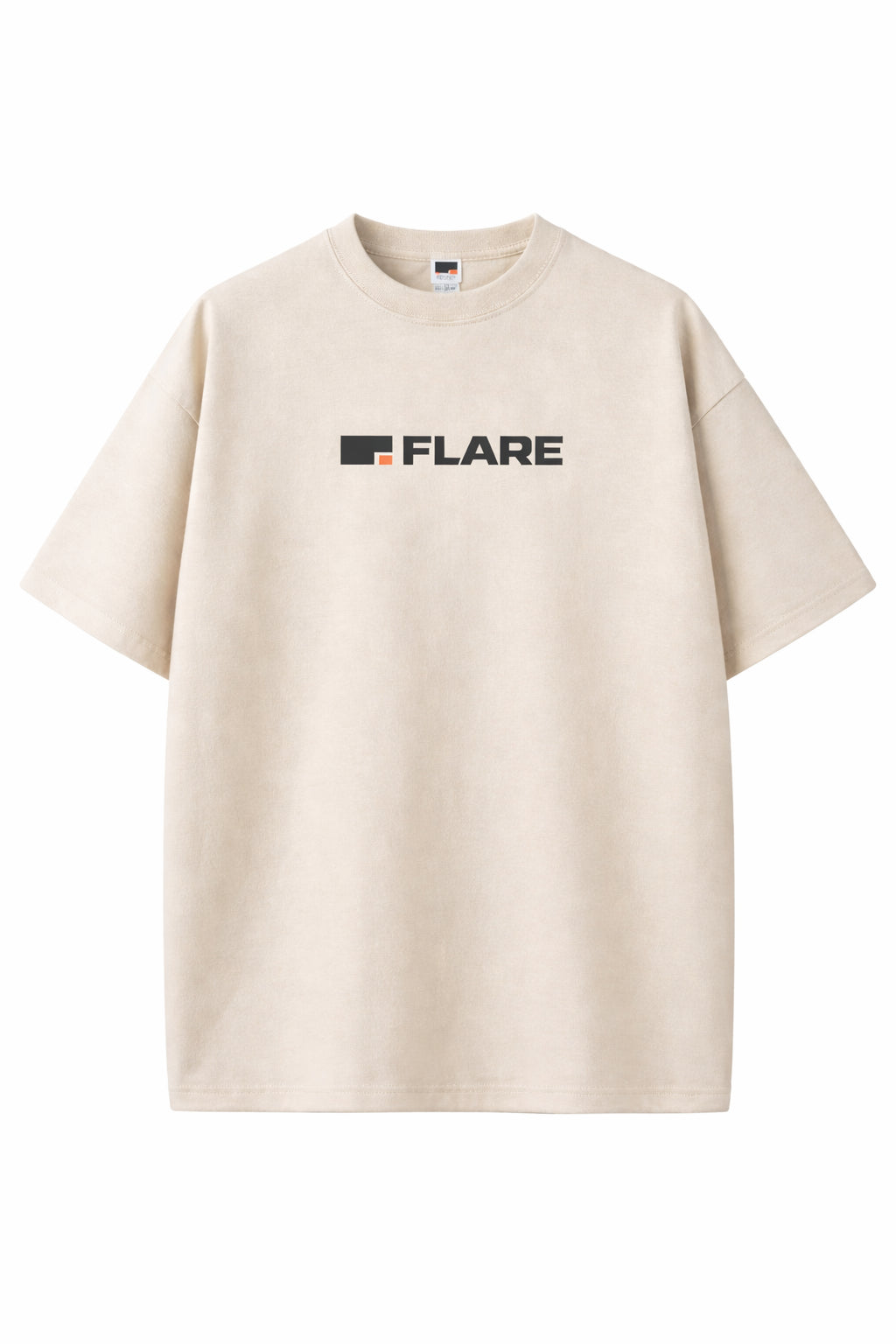 FLARE EMBROIDERED TEE